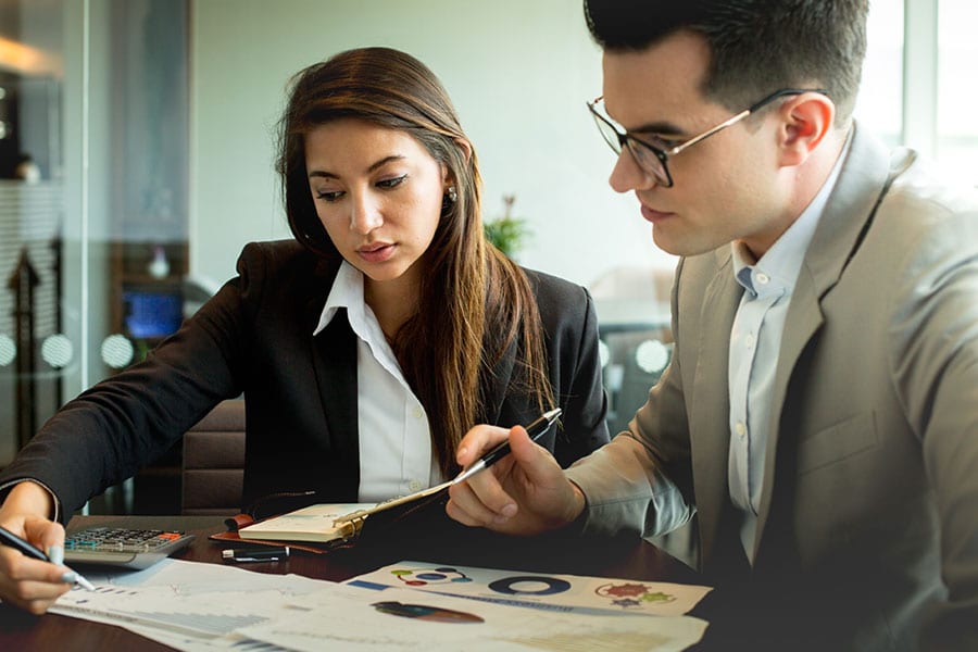 Rutgers Master of Business Administration Students Studying