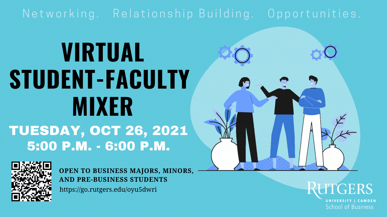 Business Student-Faculty Virtual Mixer